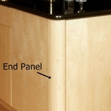 Radius End Panel Overlay